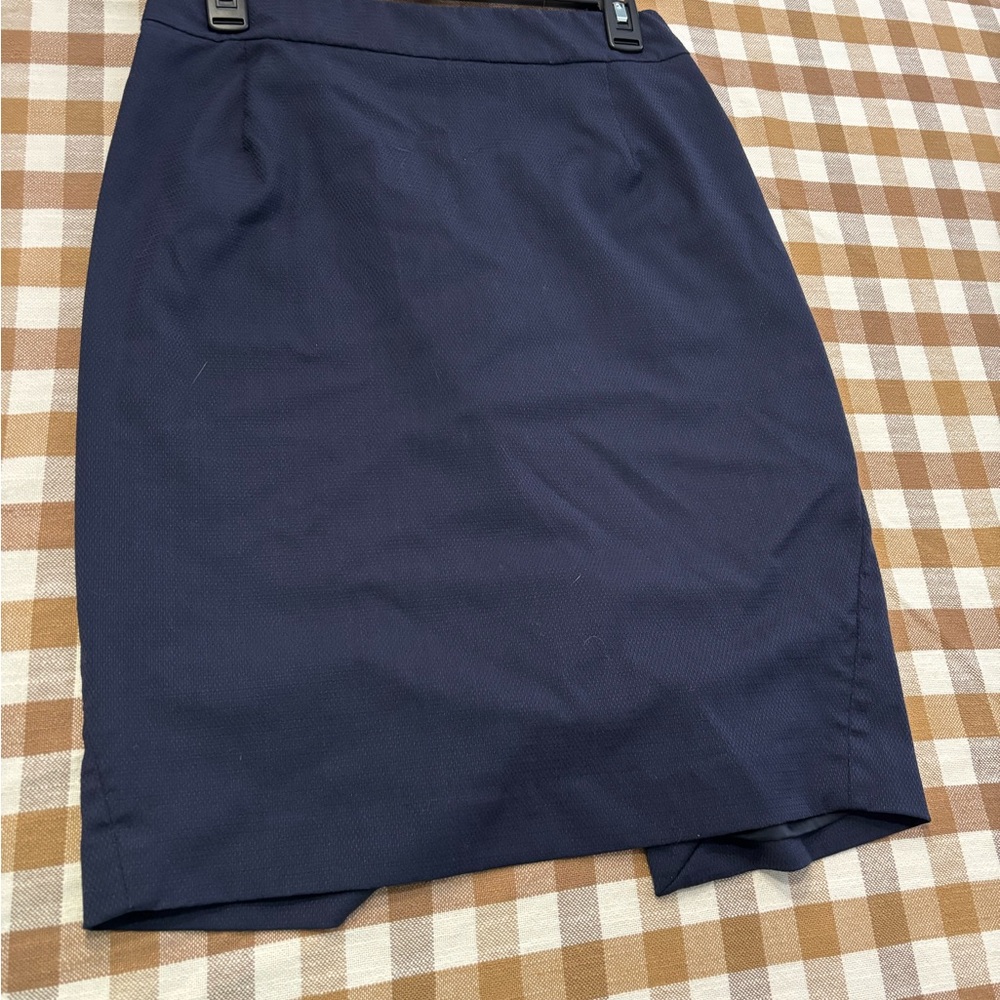 Navy Blue Theory Skirt